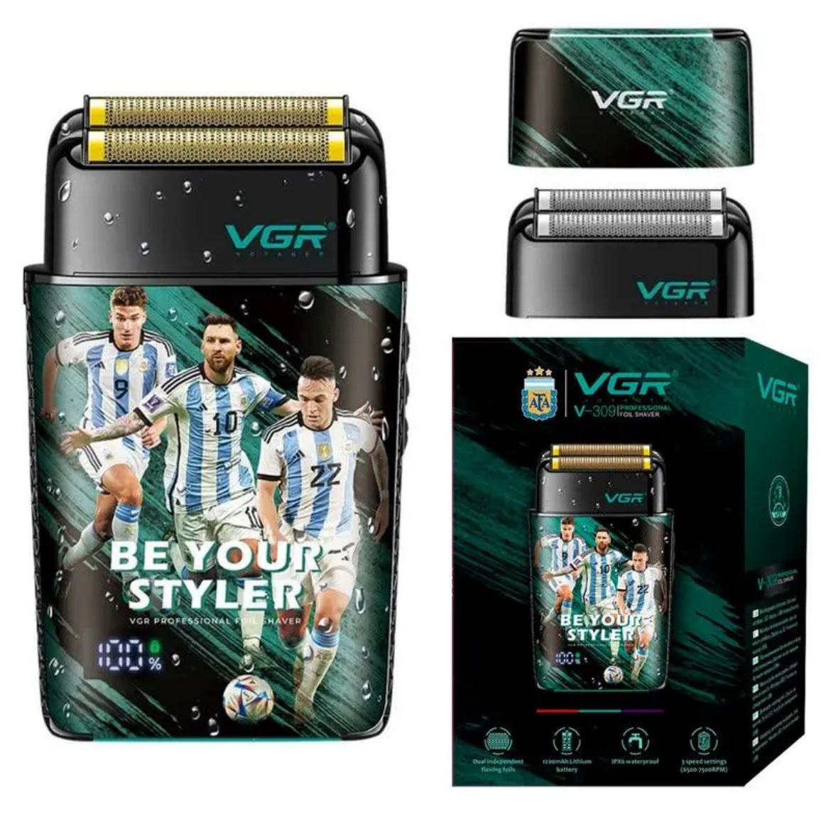 تصویر  شیور فویلی MRD مدل Vector